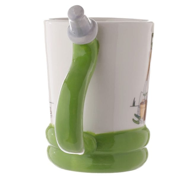 Shaped Handle Ceramic Mug - Garden Hose SMUG101 - Image 4
