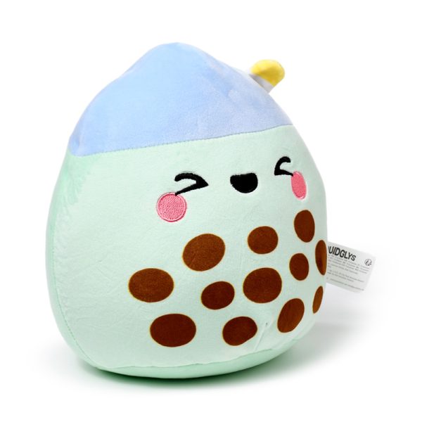 Squidglys Plush Toy - Foodiemals Matcha the Bubble Tea CUSH388 - Image 2