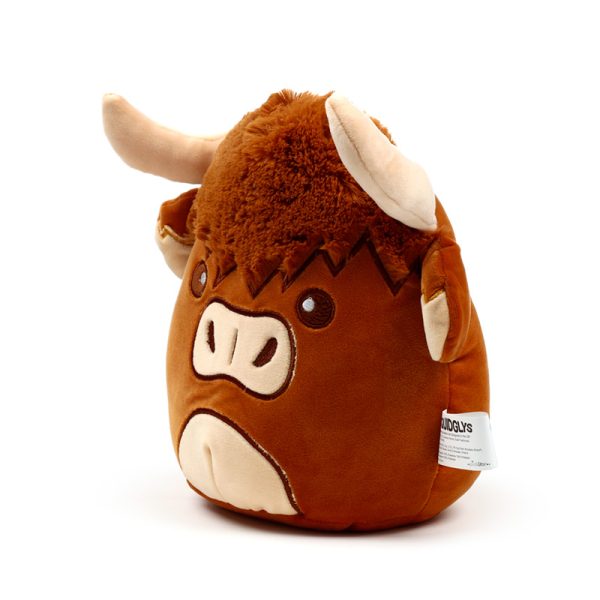 Squidglys Plush Toy - Highland Coo Cow CUSH373 - Image 4