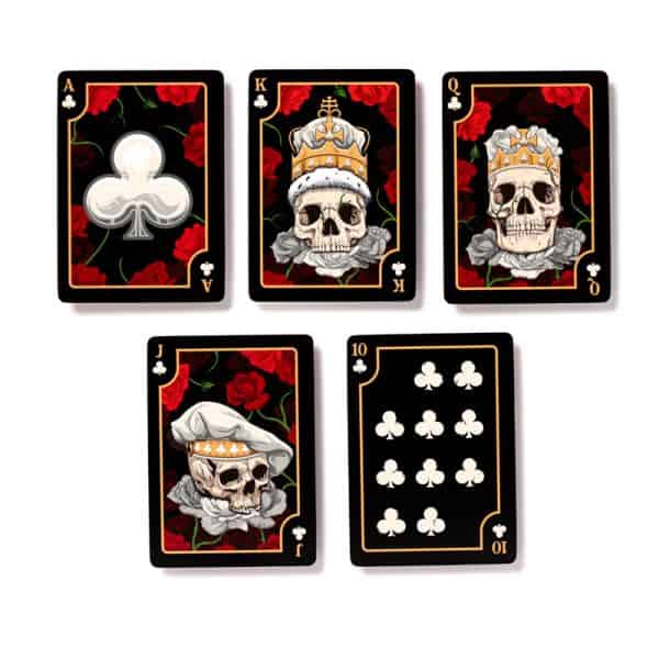 Standard Deck of Playing Cards - Skulls and Roses PCARD06 - Image 5