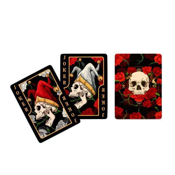 Standard Deck of Playing Cards - Skulls and Roses PCARD06 - Image 3