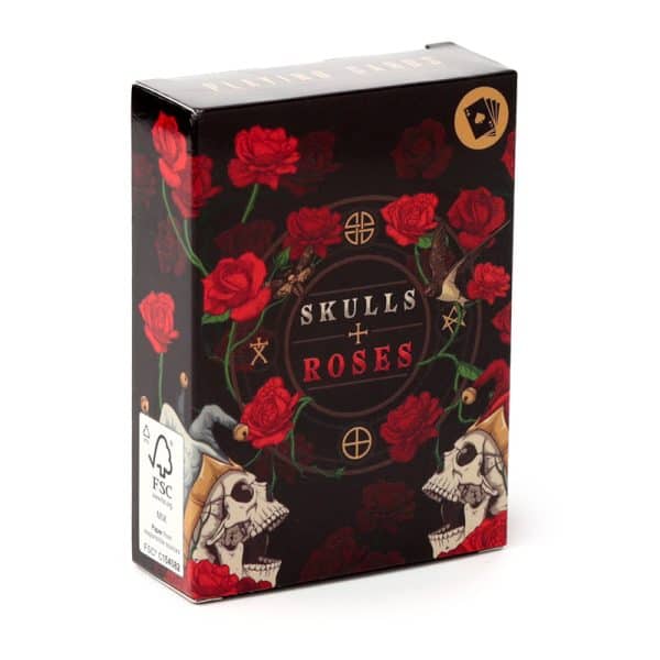 Standard Deck of Playing Cards - Skulls and Roses PCARD06 - Image 2