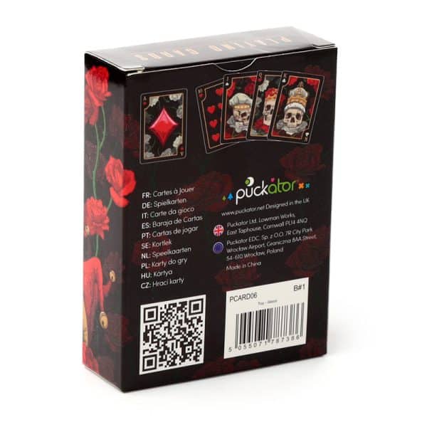 Standard Deck of Playing Cards - Skulls and Roses PCARD06 - Image 8