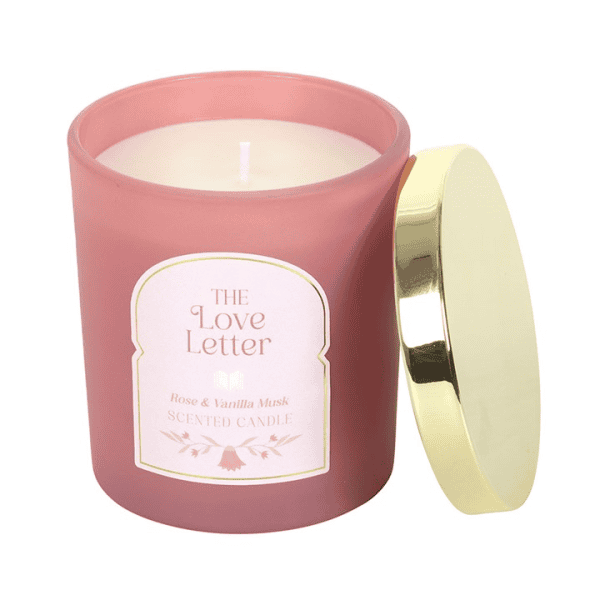 The Love Letter Rose & Vanilla Musk Candle The Love Letter Rose & Vanilla Musk Candle