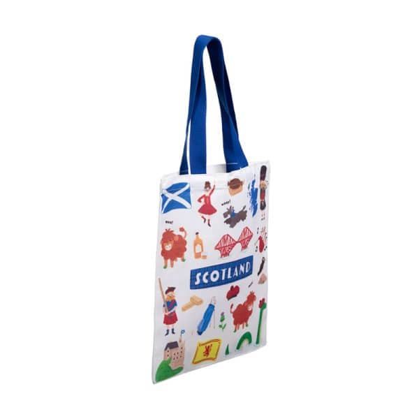 Tote Shopping Bag - Scotland Souvenir CBAG128 - Image 4