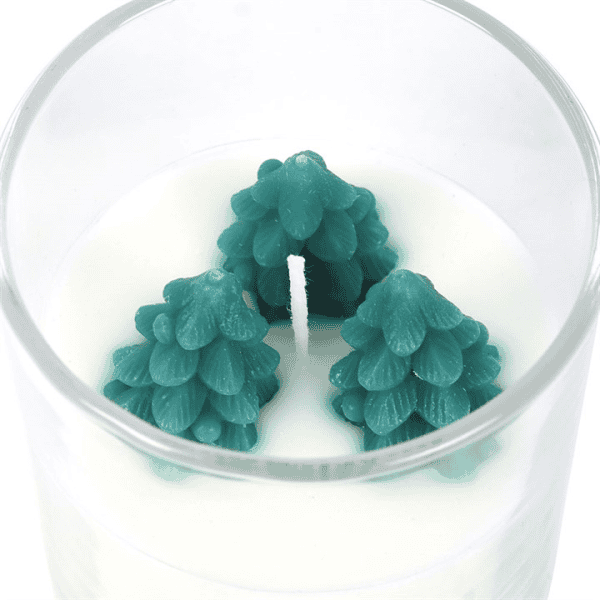 Winter Wonderland Candle with Tree Scene Winter Wonderland Candle with Tree Scene