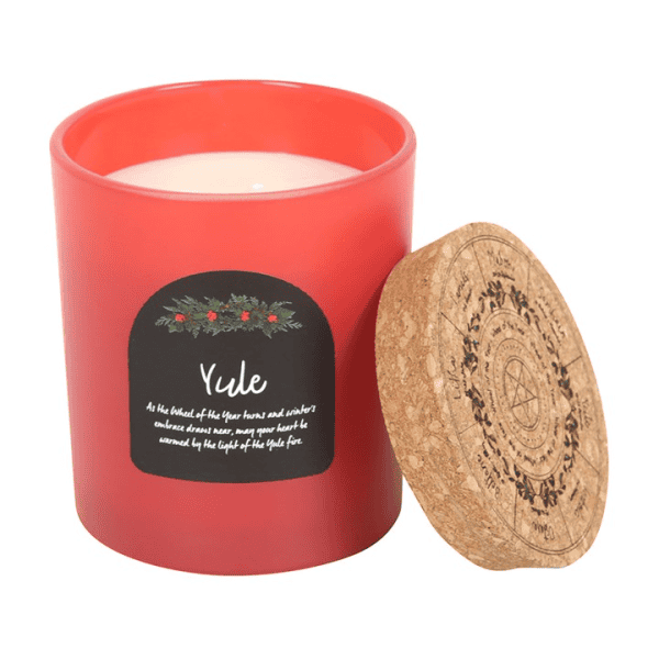Yule Wintergreen Wheel of the Year Candle Yule Wintergreen Wheel of the Year Candle