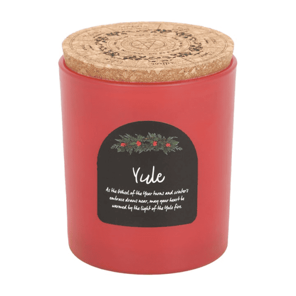 Yule Wintergreen Wheel of the Year Candle Yule Wintergreen Wheel of the Year Candle