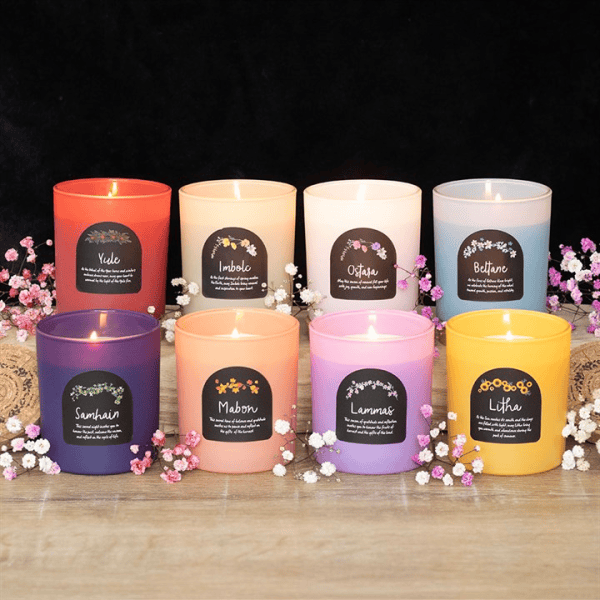 Yule Wintergreen Wheel of the Year Candle Yule Wintergreen Wheel of the Year Candle